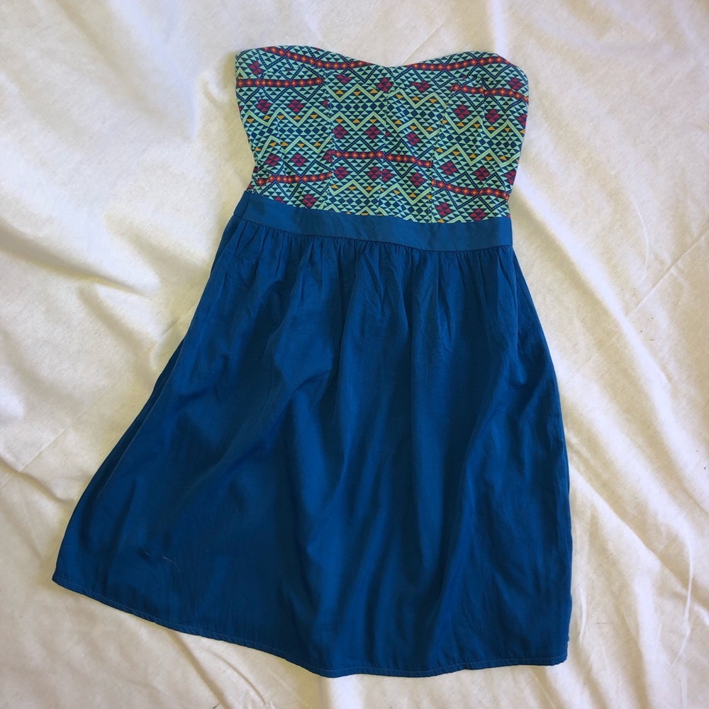 Aztec Blue Dress💙